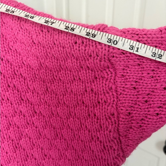 Pink Rose Fuchsia Cardigan Sweater - Picture 6 of 14
